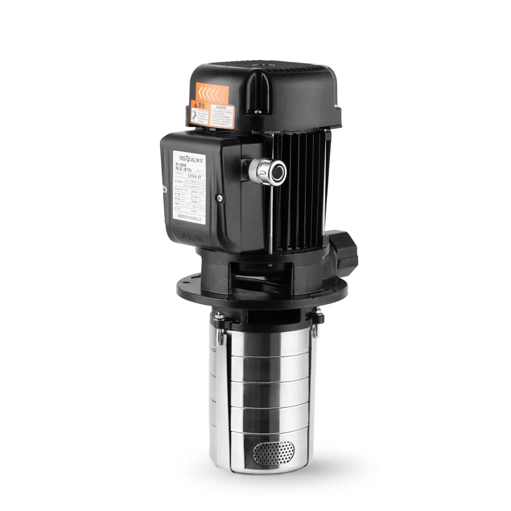 Bomba elétrica de alta pressão Risefull para uso comercial com fluxo nominal de 2M³/h multiestágio vertical de aço inoxidável imersível